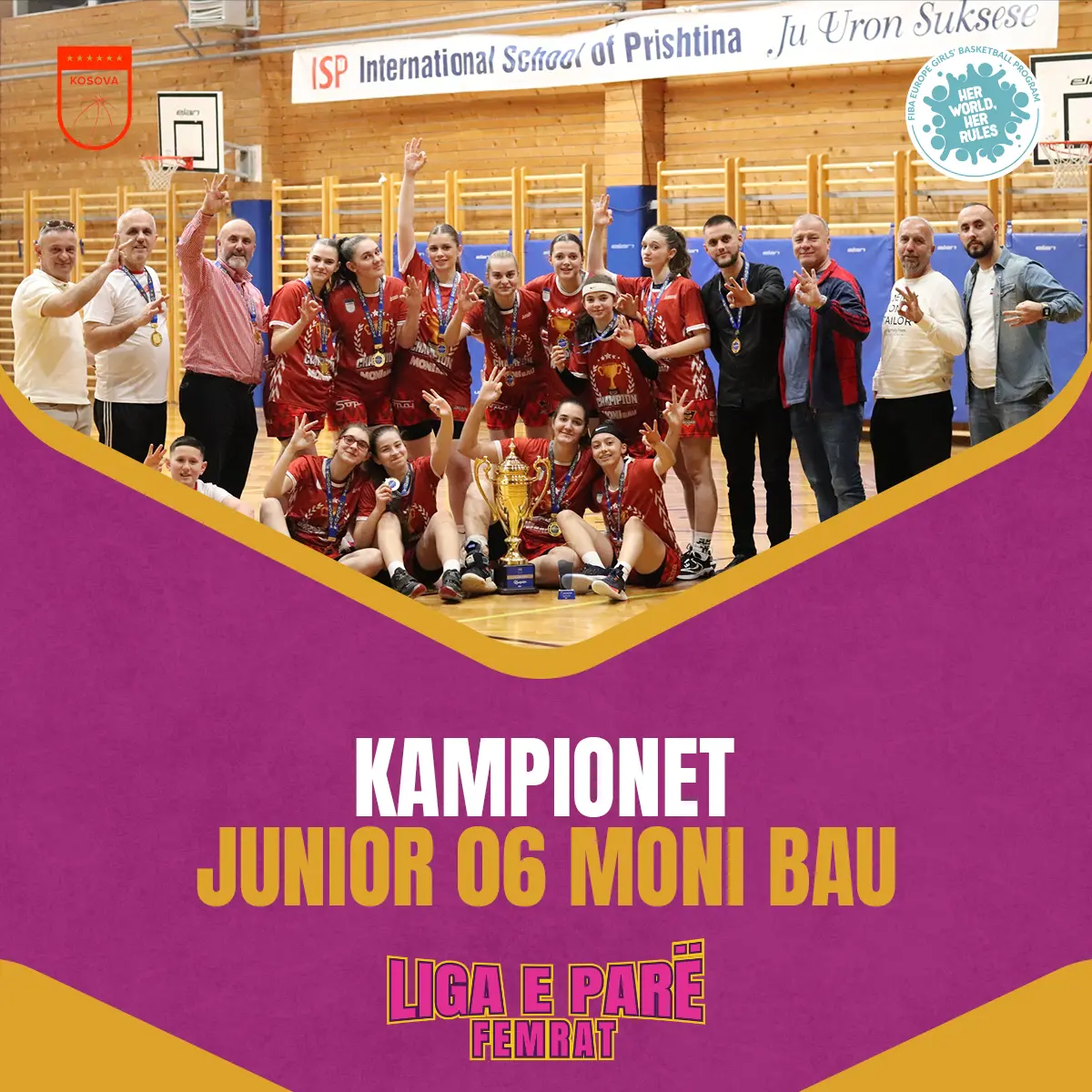 Kampionet e Kosovës te femrat